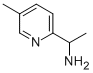 1-(5-METHYL-PYRIDIN-2-YL)-ETHYLAMINE CAS#: 885277-04-3