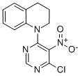 1-(6-CHLORO-5-NITRO-4-PYRIMIDINYL)-1,2,3,4-TETRAHYDROQUINOLINE CAS#: 882276-62-2