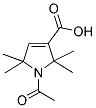 1-ACETYL-2,2,5,5-TETRAMETHYL-3-PYRROLINE-3-CARBOXYLIC ACID CAS#: 887352-25-2