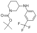 1-BOC-3-(3-TRIFLUOROMETHYL-PHENYLAMINO)-PIPERIDINE CAS#: 887585-04-8