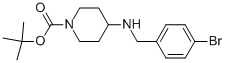 1-BOC-4-(4-BROMO-BENZYLAMINO)-PIPERIDINE CAS#: 846605-66-1
