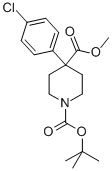 1-BOC-4-(4-CHLOROPHENYL)-4-PIPERIDINEDICARBOXYLIC ACID METHYL ESTER CAS#: 849106-01-0