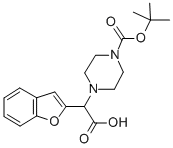 1-BOC-4-(BENZOFURAN-2-YL-CARBOXY-METHYL)-PIPERAZINE CAS#: 885275-63-8