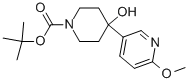 1-BOC-4-HYDROXY-4-(6-METHOXY-3-PYRIDINYL)-PIPERIDINE CAS#: 850141-84-3