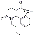 1-BUTYL-2-(2-METHOXYPHENYL)-6-OXOPIPERIDINE-3-CARBOXYLIC ACID CAS#: 872319-76-1