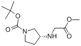 1-Boc-3(R )-(methoxycarbonylmethyl-amino)pyrrolidine CAS#: 849107-06-8