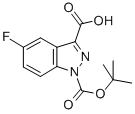 1-Boc-5-fluoro-3-indazole-carboxylic Acid CAS#: 886368-29-2