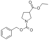 1-CBZ-PYRROLIDINE-3-CARBOXYLIC ACID ETHYL ESTER CAS#: 848413-99-0