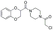 1-(CHLOROACETYL)-4-(2,3-DIHYDRO-1,4-BENZODIOXIN-2-YLCARBONYL)PIPERAZINE CAS#: 857041-80-6