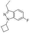 1-CYCLOBUTYL-3-ETHYL-6-FLUORO-1H-INDAZOLE CAS#: 885271-96-5
