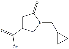 1-(CYCLOPROPYLMETHYL)-5-OXOPYRROLIDINE-3-CARBOXYLIC ACID CAS#: 845546-16-9