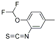 1-DIFLUOROMETHOXY-2-ISOTHIOCYANATO-4-METHYL-BENZENE CAS#: 832739-27-2