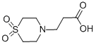 1-DIOXIDE-4-THIOMORPHOLINEPROPANOIC ACID CAS#: 849928-19-4