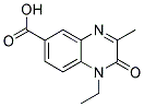 1-ETHYL-3-METHYL-2-OXO-1,2-DIHYDROQUINOXALINE-6-CARBOXYLIC ACID CAS#: 852933-91-6