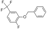 1-FLUORO-2-(PHENYLMETHOXY)-4-(TRIFLUOROMETHYL)BENZENE CAS#: 847148-74-7