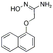 1-(HYDROXYIMINO)-2-NAPHTHYLOXYETHYLAMINE CAS#: 884504-65-8
