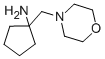 1-(MORPHOLIN-4-YLMETHYL)CYCLOPENTANAMINE CAS#: 890095-97-3