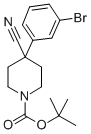 1-N-BOC-4-(3-BROMOPHENYL)-4-CYANOPIPERIDINE CAS#: 849928-28-5