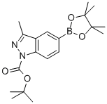 1-N-Boc-3-methyl-indazole-5-boronic acid pinacol ester CAS#: 864770-82-1