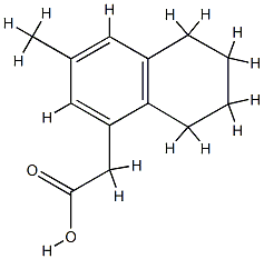 1-Naphthaleneaceticacid,5,6,7,8-tetrahydro-3-methyl-(9CI) CAS#: 820258-43-3