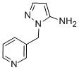 1-(PYRIDIN-3-YLMETHYL)-1H-PYRAZOL-5-AMINE CAS#: 852990-17-1