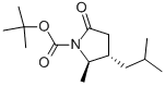 1-PYRROLIDINECARBOXYLIC ACID, 2-METHYL-3-(2-METHYLPROPYL)-5-OXO-, 1,1-DIMETHYLETHYL ESTER, (2R,3S)-REL- CAS#: 850080-12-5