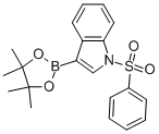1-(Phenylsulfonyl)indole-3-boronic acid pinacol ester, 97% CAS#: 870717-93-4