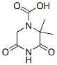 1-Piperazinecarboxylic acid, 2,2-dimethyl-3,5-dioxo- CAS#: 875256-25-0