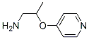 1-Propanamine, 2-(4-pyridinyloxy)- CAS#: 886763-56-0