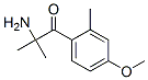 1-Propanone, 2-amino-1-(4-methoxy-2-methylphenyl)-2-methyl- CAS#: 875916-66-8