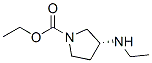 1-Pyrrolidinecarboxylic acid, 3-(ethylamino)-, ethyl ester, (3R)- CAS#: 849106-56-5