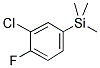 1-(TRIMETHYLSILYL)-3-CHLORO-4-FLUOROBENZENE CAS#: 845823-20-3