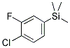 1-(TRIMETHYLSILYL)-4-CHLORO-3-FLUOROBENZENE CAS#: 845823-22-5
