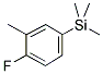 1-(TRIMETHYLSILYL)-4-FLUORO-3-METHYLBENZENE CAS#: 845823-18-9