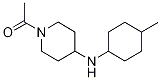 1-acetyl-N-(4-methylcyclohexyl)piperidin-4-amine CAS#: 859524-25-7