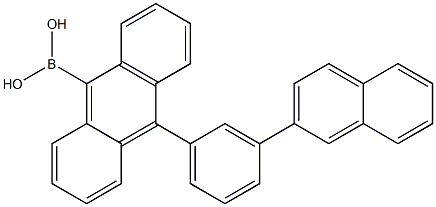10-(3-(naphthalen-2-yl)phenyl)anthracene-9-boronic acid CAS#: 853945-54-7