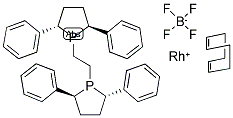(+)-1,2-BIS((2S,5S)-2,5-DIPHENYLPHOSPHOLANO)ETHANE(1,5-CYCLOOCTADIENE)RHODIUM (I) TETRAFLUOROBORATE CAS#: 849950-53-4