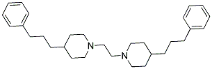 1,2-BIS(4-(3-PHENYL-PROPYL)PIPERID-1-YL)ETHANE CAS#: 865076-03-5