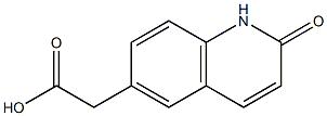 1,2-dihydro-2-oxo-6-quinolineacetic acid CAS#: 865111-97-3
