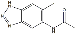 1,2,3-Benzotriazole, 5-acetamido-6-methyl- (1CI) CAS#: 861532-58-3