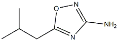 1,2,4-Oxadiazol-3-amine,5-(2-methylpropyl)-(9CI) CAS#: 868696-43-9
