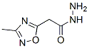 1,2,4-Oxadiazole-5-acetic acid, 3-methyl-, hydrazide CAS#: 859154-20-4