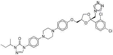 (1,2,4-Triazol-4-yl) Itraconazole CAS#: 854372-77-3