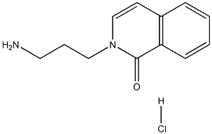1(2H)-Isoquinolinone, 2-(3-aminopropyl)-, hydrochloride (1:1) CAS#: 857808-68-5