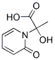 1(2H)-Pyridineacetic acid, -alpha--hydroxy--alpha--methyl-2-oxo- CAS#: 853992-49-1