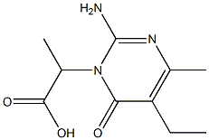 1(2H)-Pyrimidineacetic acid, 5-ethyl-3,6-dihydro-2-imino--alpha-,4-dimethyl-6-oxo- (5CI) CAS#: 873407-39-7