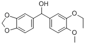 1,3-BENZODIOXOLE-5-METHANOL, A-(3-ETHOXY-4-METHOXYPHENYL)- CAS#: 851958-65-1