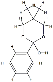 1,3-Dioxan-2-ol,5,5-dimethyl-2-phenyl-(9CI) CAS#: 820260-85-3