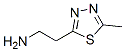 1,3,4-Thiadiazole-2-ethanamine, 5-methyl- CAS#: 847155-17-3