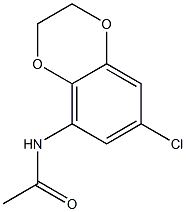 1,4-Benzodioxan, 5-acetamido-7-chloro- (5CI) CAS#: 860689-84-5